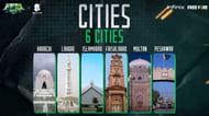 Free Fire Pakistan League Season 2 cities (Image via Free Fire Pakistan)